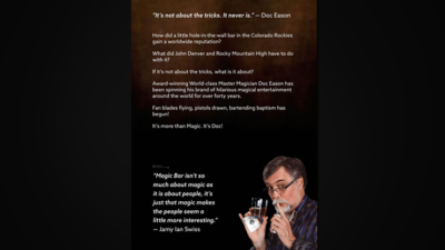 Cocktails and Doc Tales by Doc Eason - Image 2
