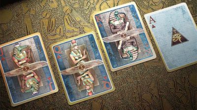 Egypt Mythology Premium Edition, Sapphire Playing Cards - Image 3