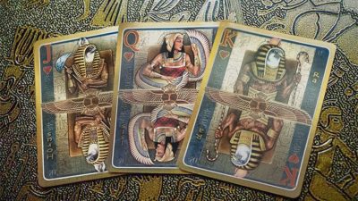 Egypt Mythology Premium Edition, Sapphire Playing Cards - Image 5