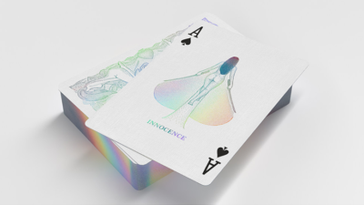Innocence, Silver Gilded Edition Playing Cards - Image 3