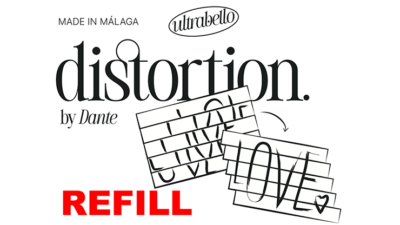 Distortion, Refill, 25 pieces by Dante and Ultrabello