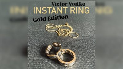 Instant Ring, silver/gold, Size 11 by Viktor Voitko