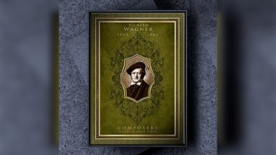 Richard Wagner, Composers Playing Cards - Image 2