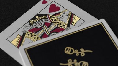 Gold Foil Black Roses Casino - Image 2
