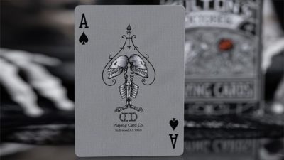 FULTONS OCTOBER TOMBSTONE GREY PLAYING CARDS - Image 3