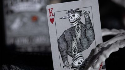 FULTONS OCTOBER TOMBSTONE GREY PLAYING CARDS - Image 4