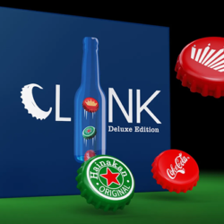 The Clink, Cap in Bottle Set by Iarvel Magic and Wonder House (Heineken, Coke, and Budweiser)