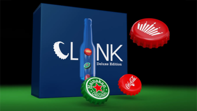 The Clink, Cap in Bottle Set by Iarvel Magic and Wonder House (Heineken, Coke, and Budweiser)