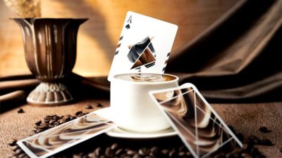 Flexible Mocha Mousse Playing Cards by TCC - Image 2