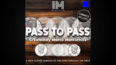Pass To Pass, Blue by Marco Markiewicz