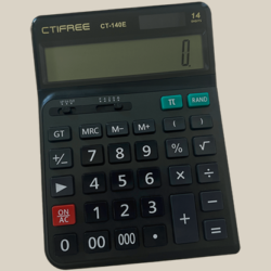 Electricks Quantum Calculator, Black