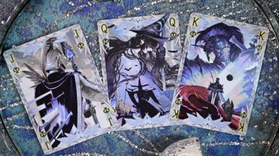 King Arthur V2, Silver Fairyland Playing Cards by KING STAR - Image 5