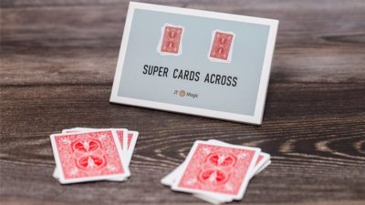 Super Cards Across, Red by JT Magic
