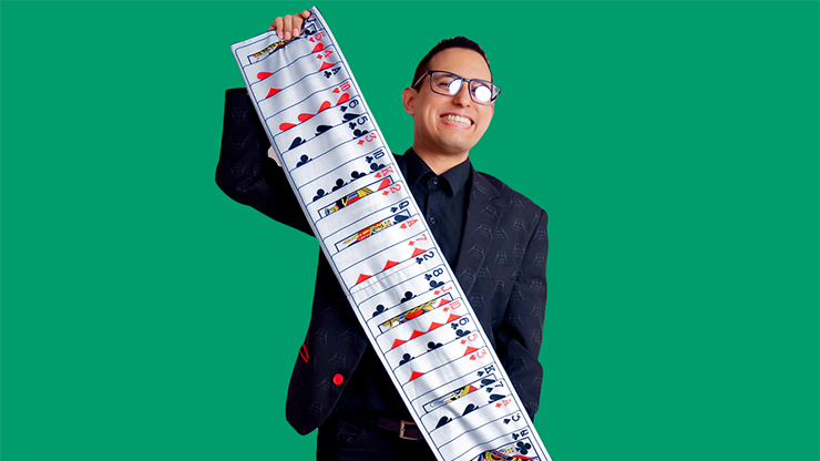 Mystery Card Streamer, Red 6 of Clubs by PlayTime Magic DEFMA - Image 3