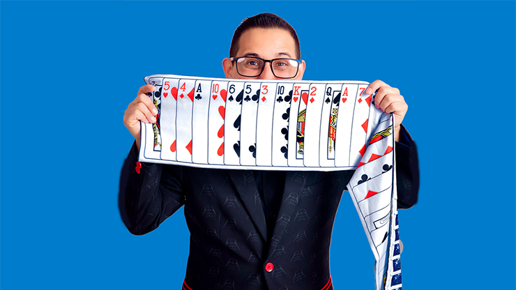 Mystery Card Streamer, Blue 6 of Clubs by PlayTime Magic DEFMA - Image 4