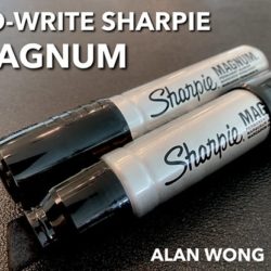 No Write Sharpie Magnum by Alan Wong