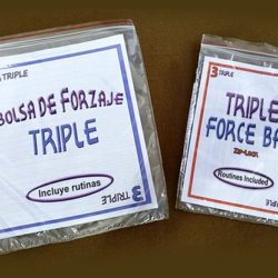 Triple Force Zip Lock Bag, Small, 6.5 x 9.5 inch