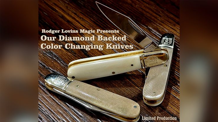 Diamond Back Knife Set by Rodger Lovins