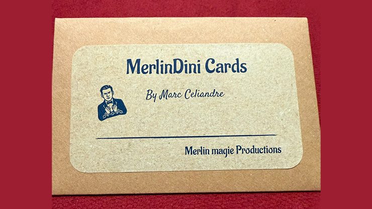 MerlinDini Cards, Blue by Marc Celiandre
