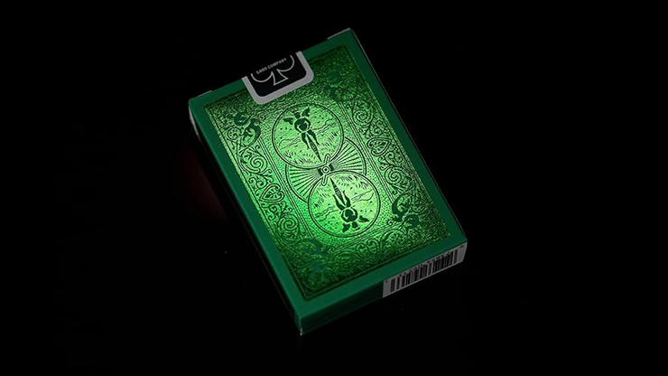 Bicycle Metalluxe Green Playing Cards by US Card Magic Co. - Image 4