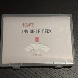 Ultimate Invisible Deck by Sway Liu and JT Magic (Blue)