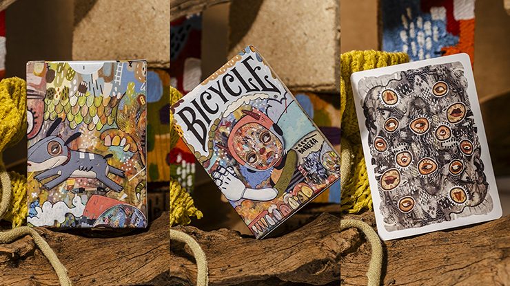 Bicycle Reen Barrera Muscle Land Playing Cards