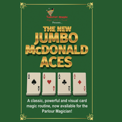 Jumbo McDonald Aces by Twister Magic (Red)