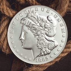 Bacon Jumbo Coin, Morgan by Bacon Magic